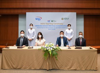 WHA Group Signs MoU with Samitivej Hospital  for Cooperation on Digital Healthcare