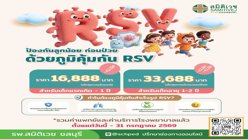 โปรแกรมภูมิคุ้มกันสำเร็จรูป RSV สำหรับ 0-24 เดือน